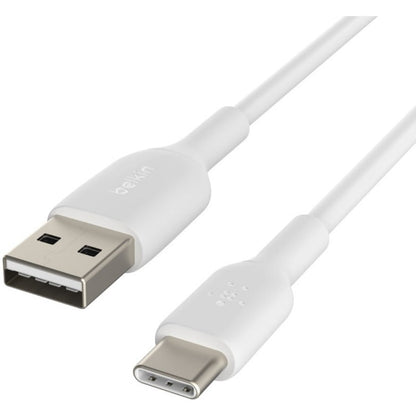 Belkin BoostCharge USB-C to USB-A Cable (1 meter / 3.3 foot, White) - CAB001BT1MWH