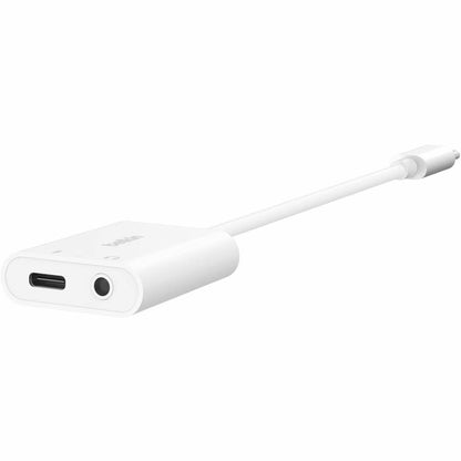 Belkin RockStar 3.5mm Audio + USB-C Charge Adapter - NPA004btWH