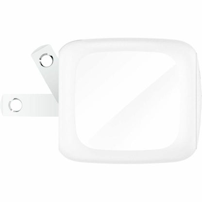 Belkin 45W Portable Cubic USB-C Wall Charger w/ USB-C Cable - 1xUSB-C - Foldable Prongs - Fast Charge - Power Adapter - White - WCA013dq1MWH-B6