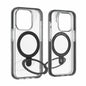 ZAGG Santa Cruz Snap Case w/ Ringstand iPhone 15 Pro - Black