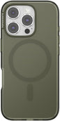 PopSockets iPhone 16 Pro Phone Case with MagSafe, Wireless Charging Compatible, Green - Fatigue
