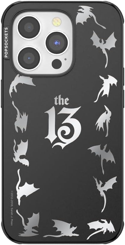 PopSockets iPhone 14 Pro Phone Case with MagSafe, Wireless Charging Compatible, Dragon - The 13