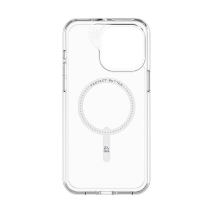 Zagg Crystal Palace Snap iPhone 15 Pro Max Case - Clear